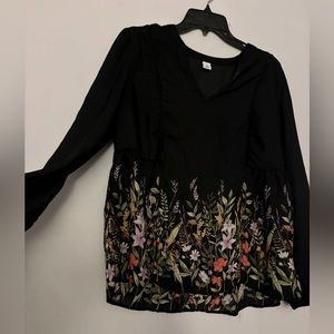 Long sleeve floral top - Soe M - Old navy
